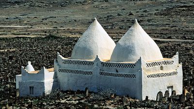 Tomb of Mohammed Bin Ali, Salalah, Oman.